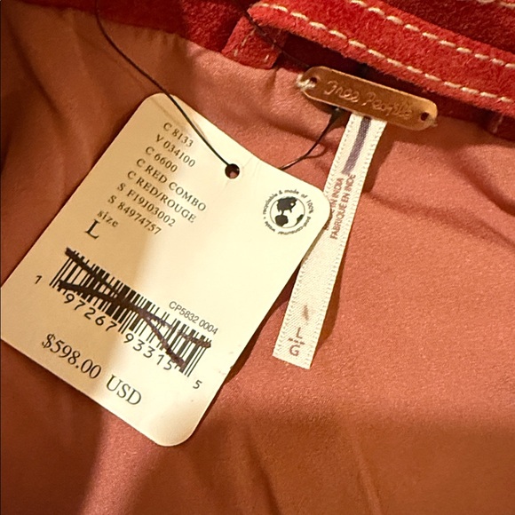 Free People Stars Are Psychedelic Jacket - Picture 14 of 15